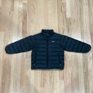 Patagonia black boys puffer jacket